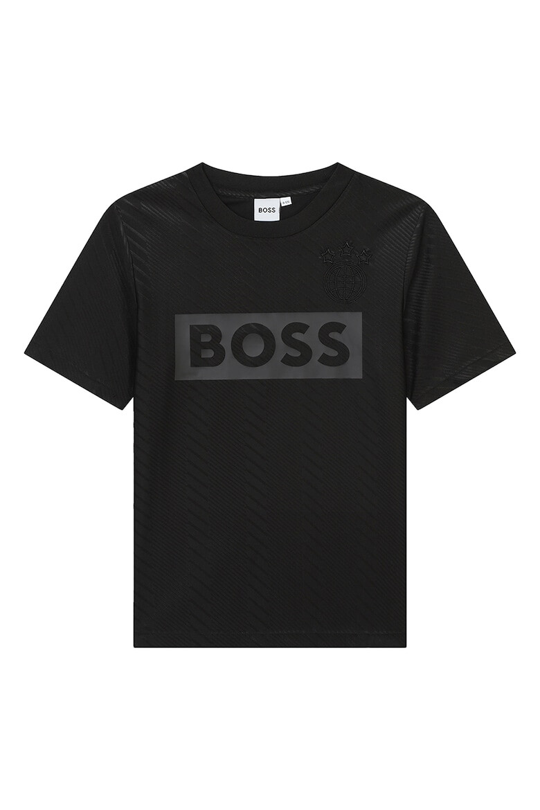 BOSS Kidswear Тениска с лого - Pepit.bg