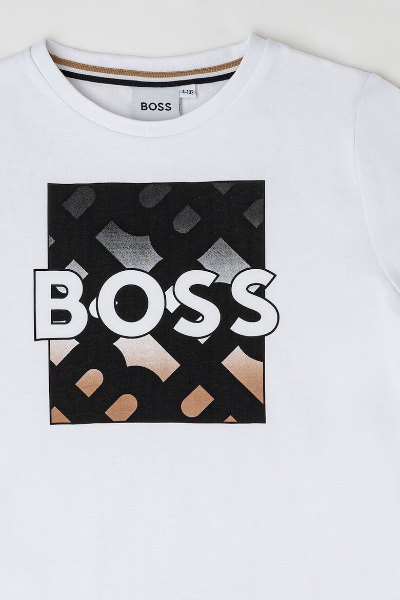 BOSS Kidswear Тениска с лого - Pepit.bg