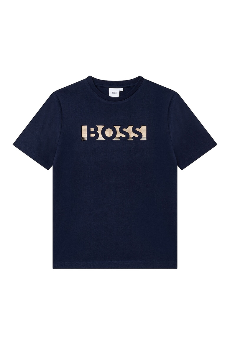 BOSS Kidswear Тениска с лого - Pepit.bg