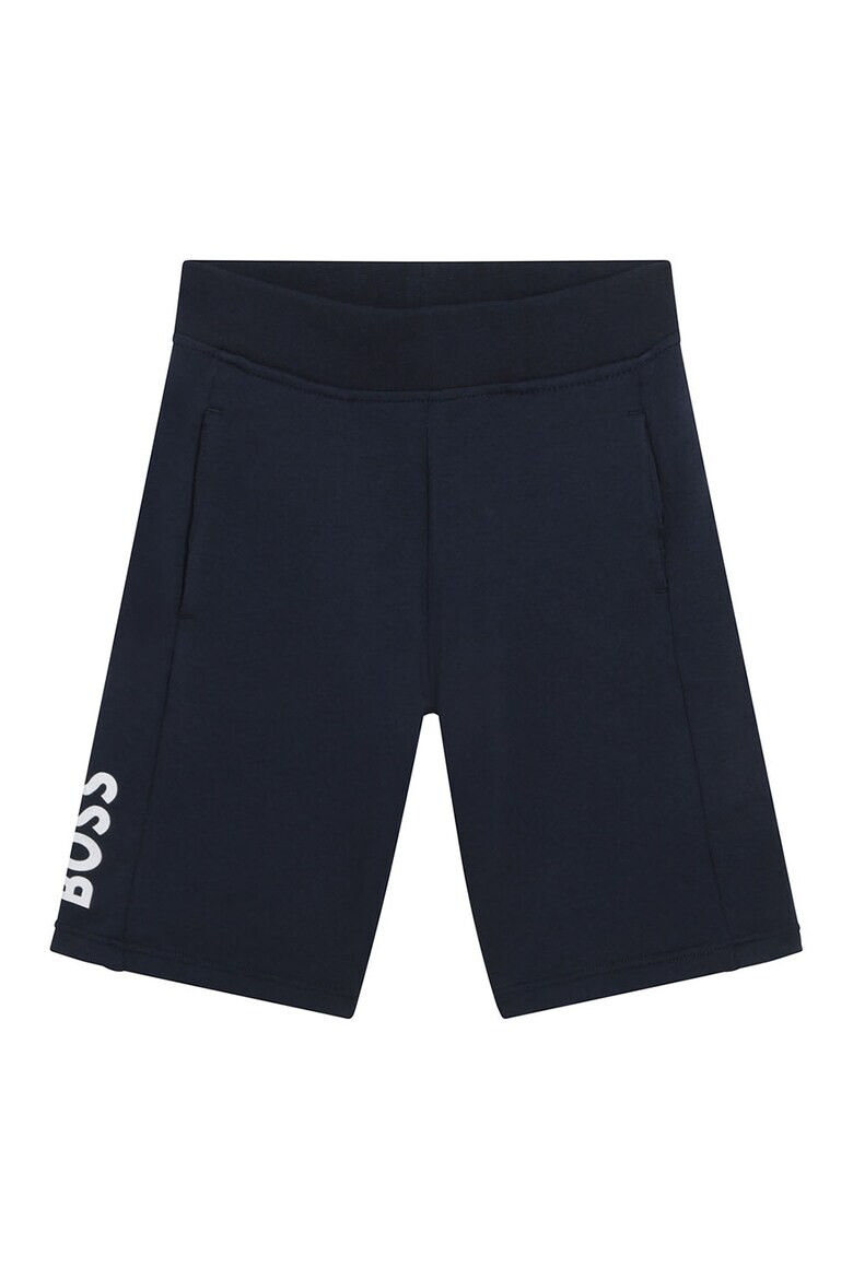 BOSS Kidswear Тениска с яка и бермуди - Pepit.bg