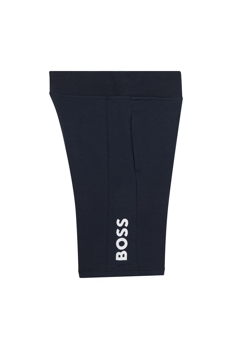 BOSS Kidswear Тениска с яка и бермуди - Pepit.bg
