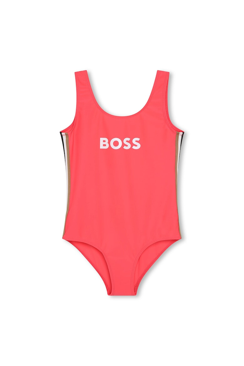 BOSS Kidswear Цял бански с лого - Pepit.bg