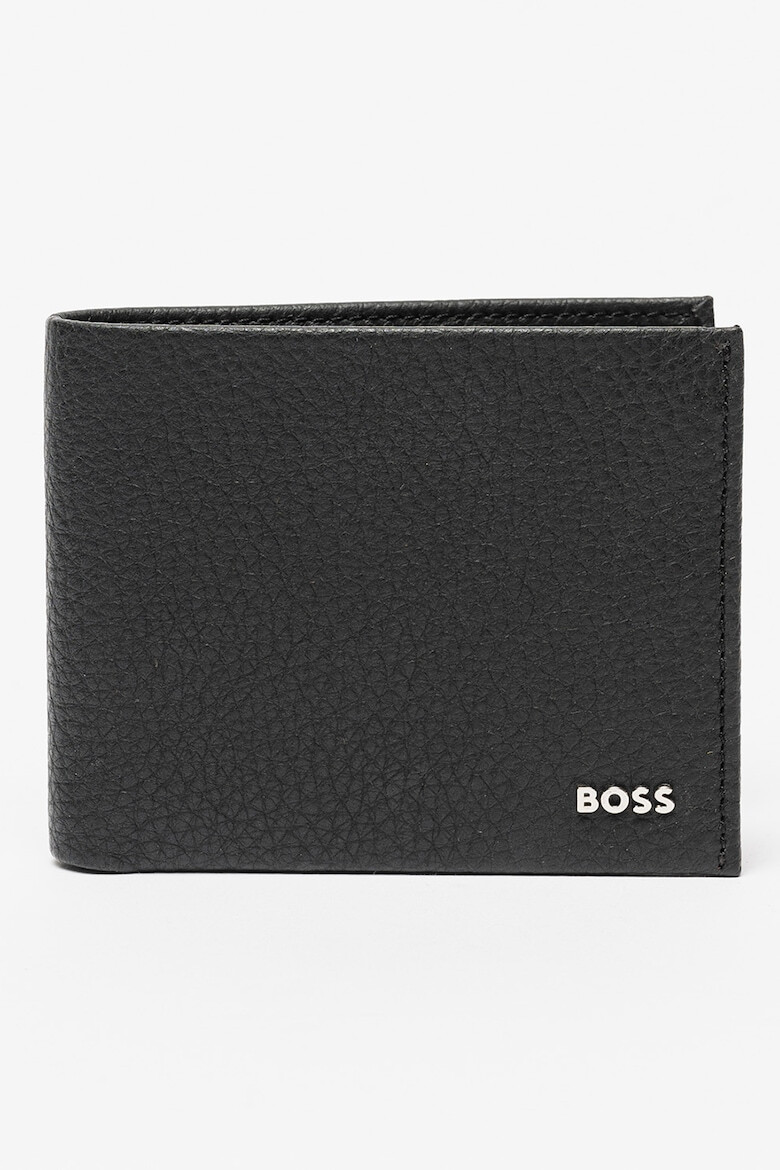 BOSS Кожен портфейл с лого - Pepit.bg