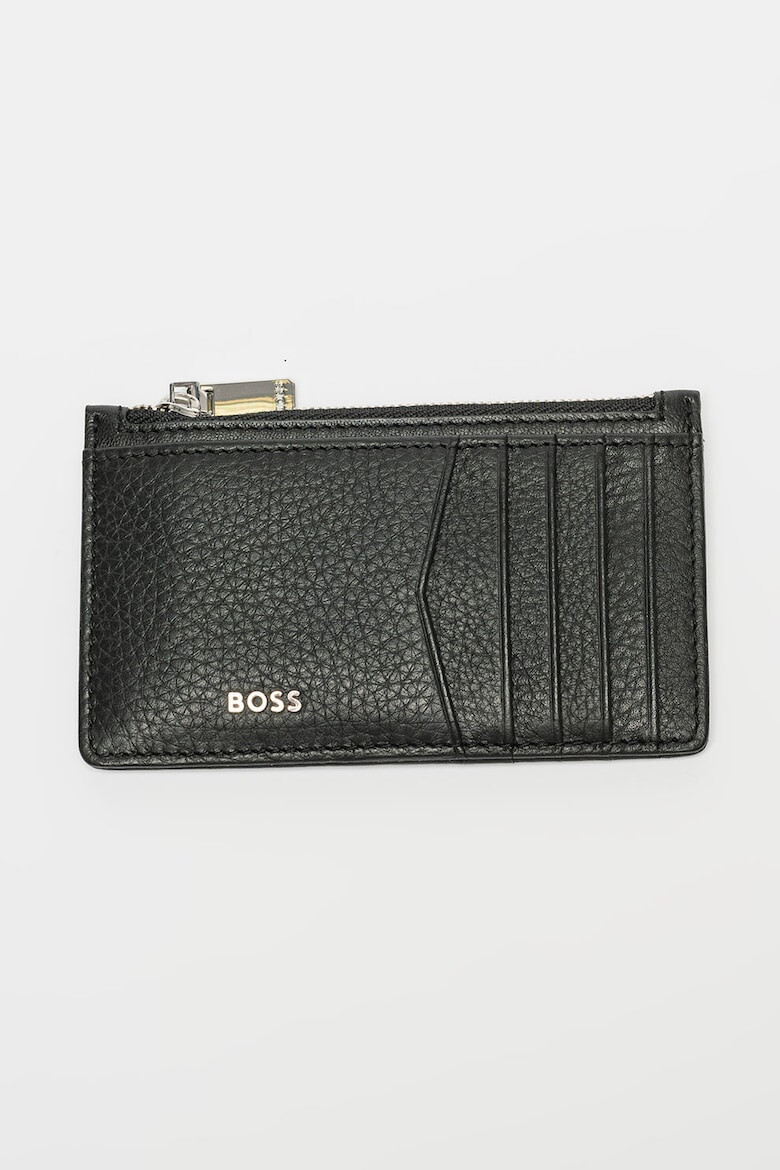 BOSS Кожен портфейл с цип - Pepit.bg