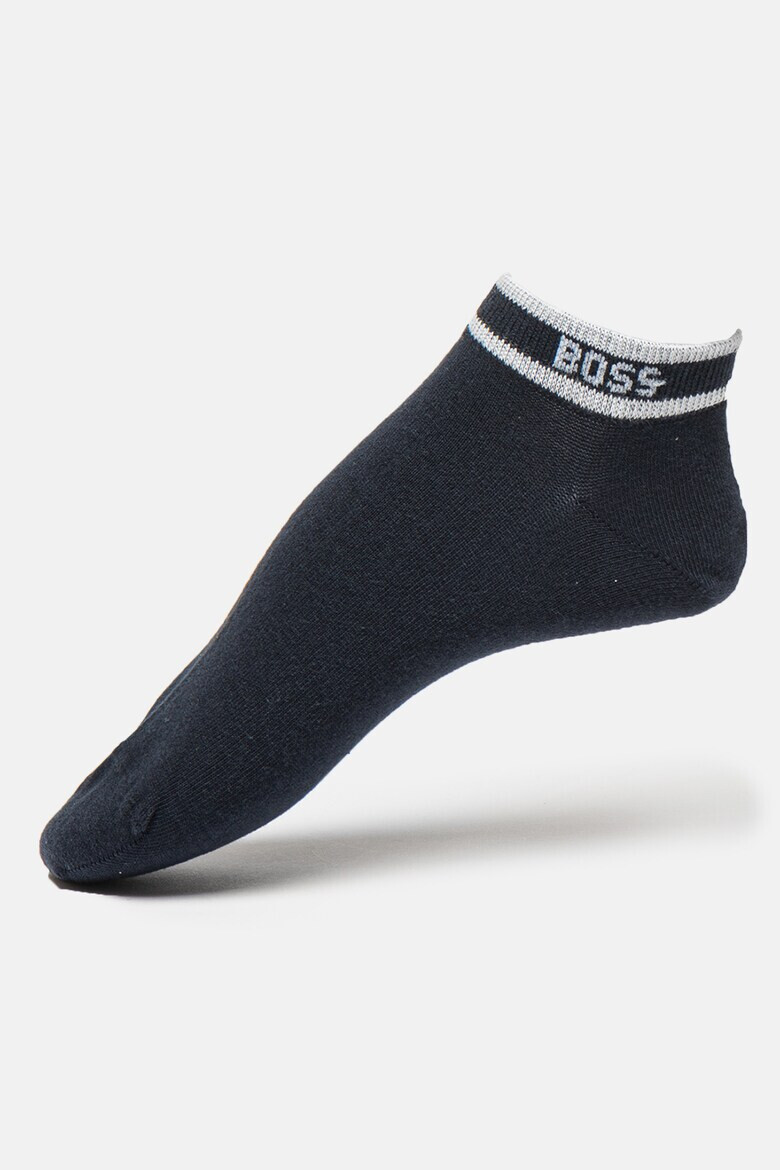 BOSS Къси чорапи с памук - 3 чифта - Pepit.bg