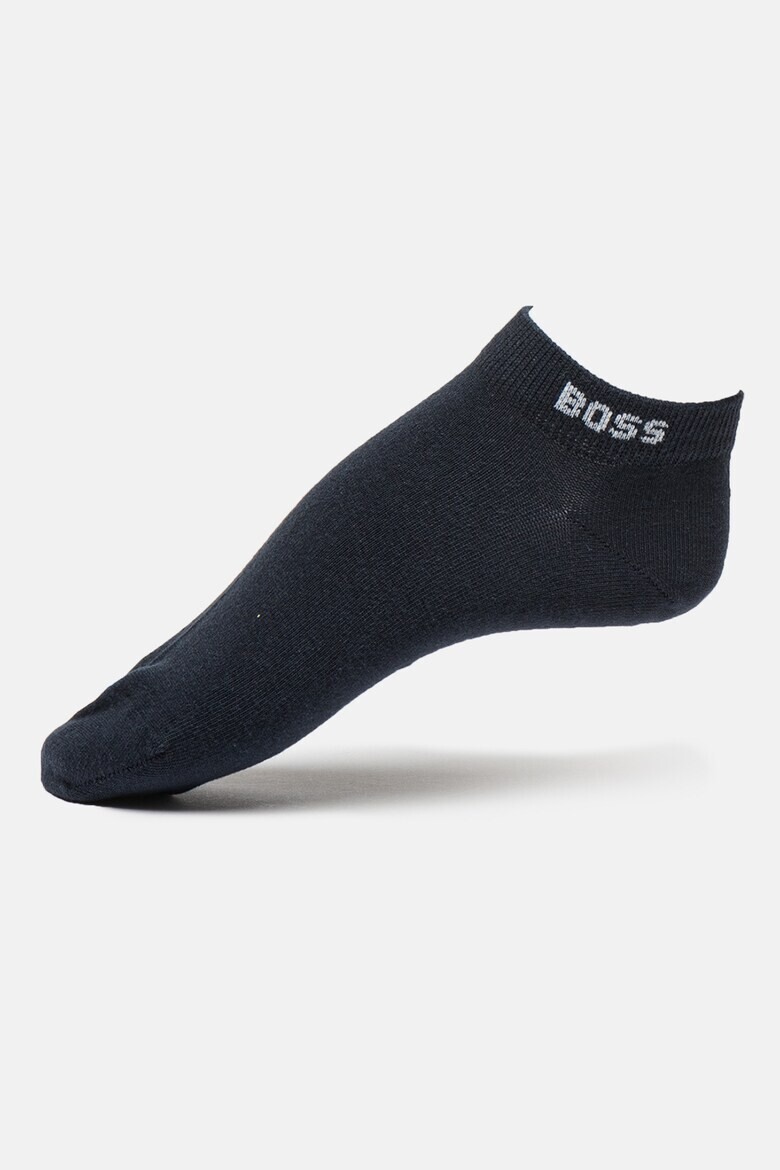 BOSS Къси чорапи с памук - 3 чифта - Pepit.bg