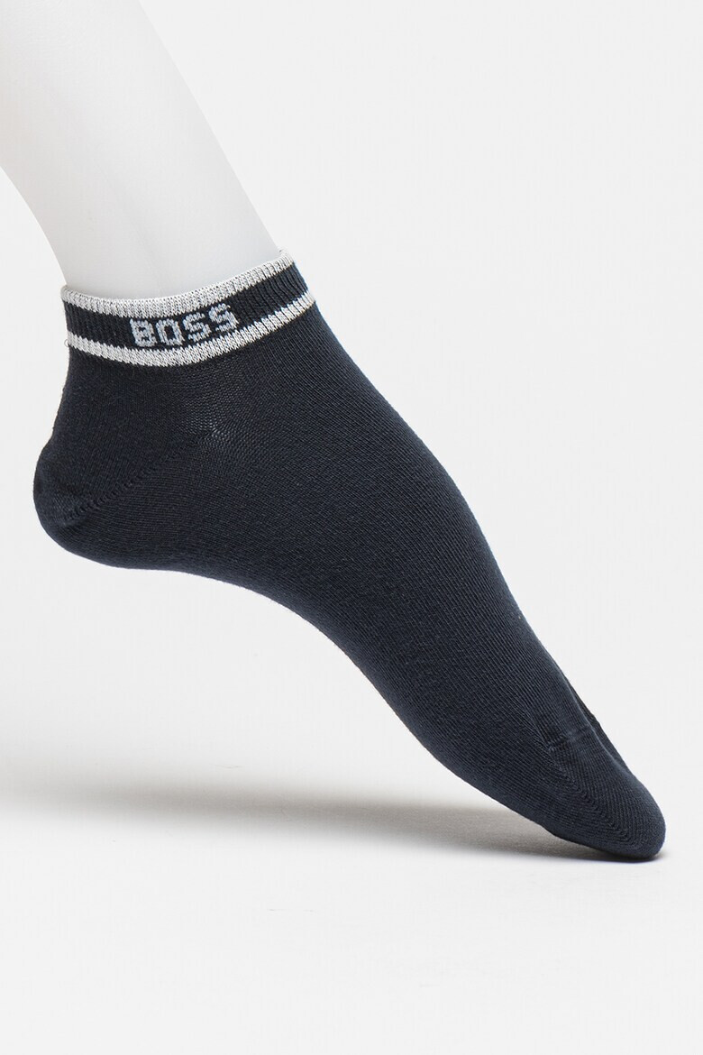BOSS Къси чорапи с памук - 3 чифта - Pepit.bg