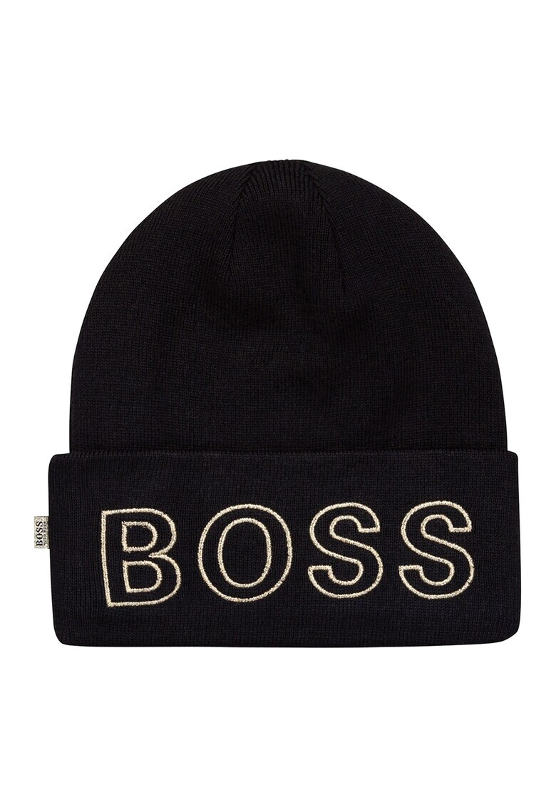 BOSS Овална шапка с бродирано лого - Pepit.bg