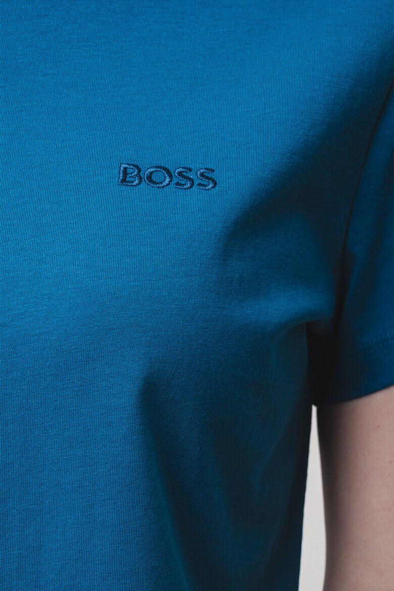 BOSS Памучна тениска слим Esogo - Pepit.bg