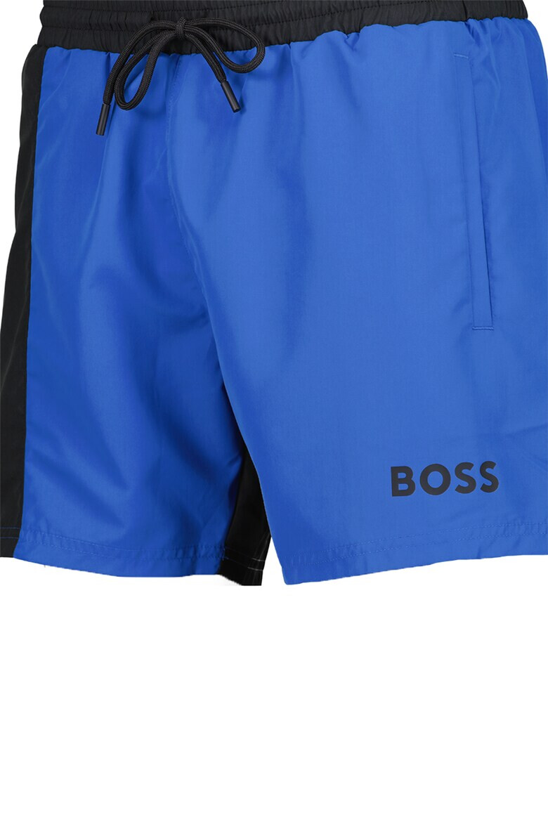 BOSS Плувни шорти с връзки и лого - Pepit.bg