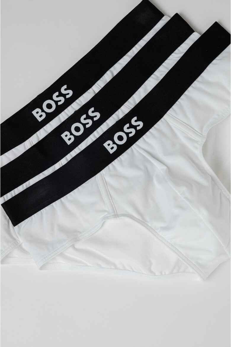 BOSS Слипове с лого - 3 чифта - Pepit.bg