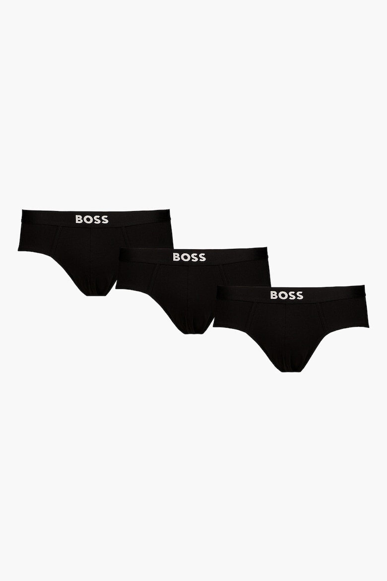 BOSS Слипове с лого - 3 чифта - Pepit.bg