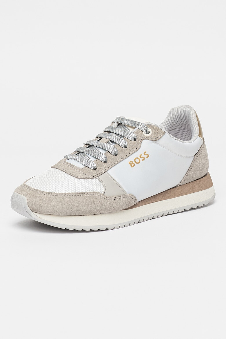 BOSS Спортни обувки Kai с велур - Pepit.bg