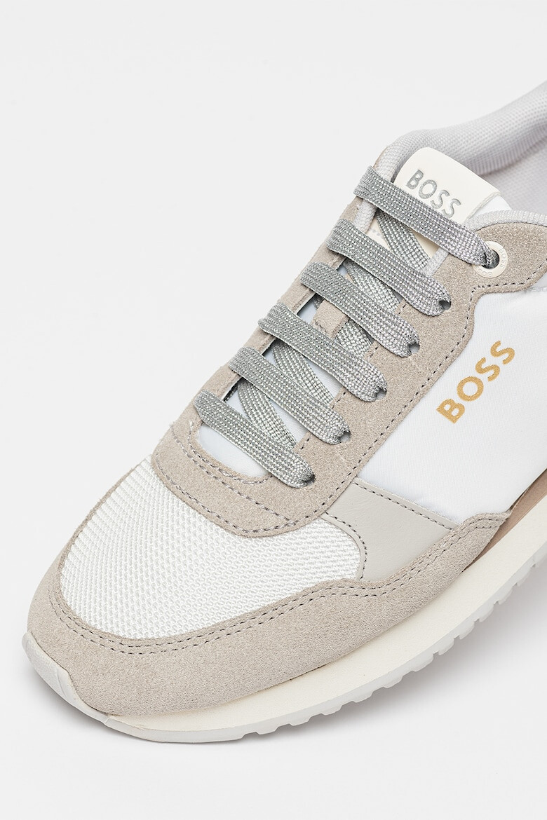 BOSS Спортни обувки Kai с велур - Pepit.bg