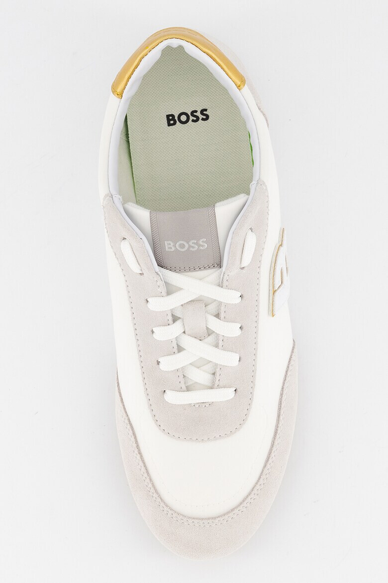 BOSS Спортни обувки с велур - Pepit.bg