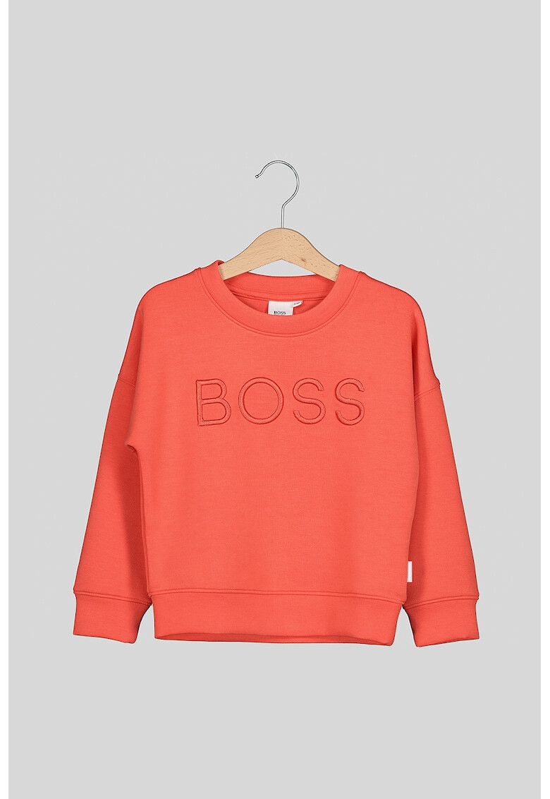 BOSS Суитшърт с бродирано лого - Pepit.bg