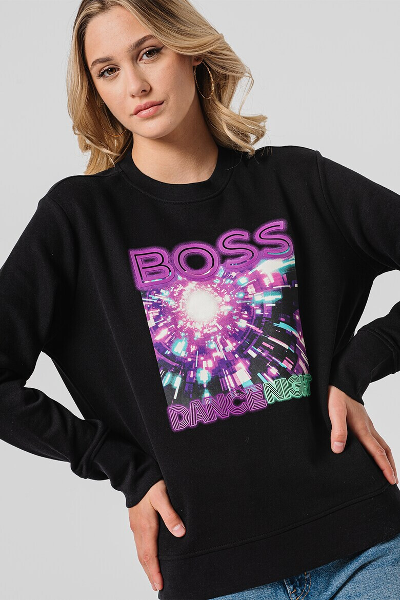 BOSS Суитшърт с лого - Pepit.bg