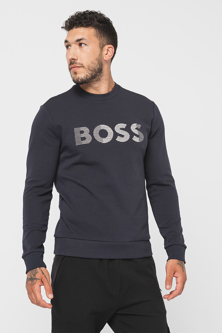 BOSS Суитшърт Salbo с лого - Pepit.bg