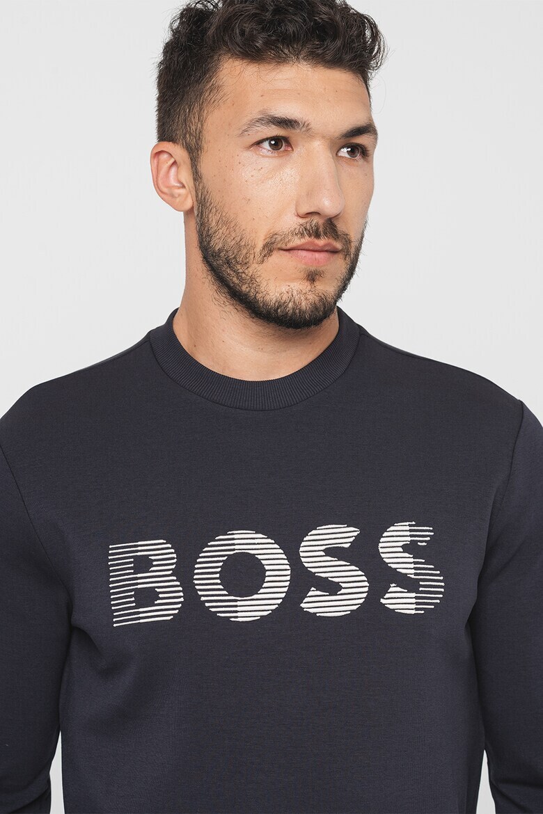 BOSS Суитшърт Salbo с лого - Pepit.bg