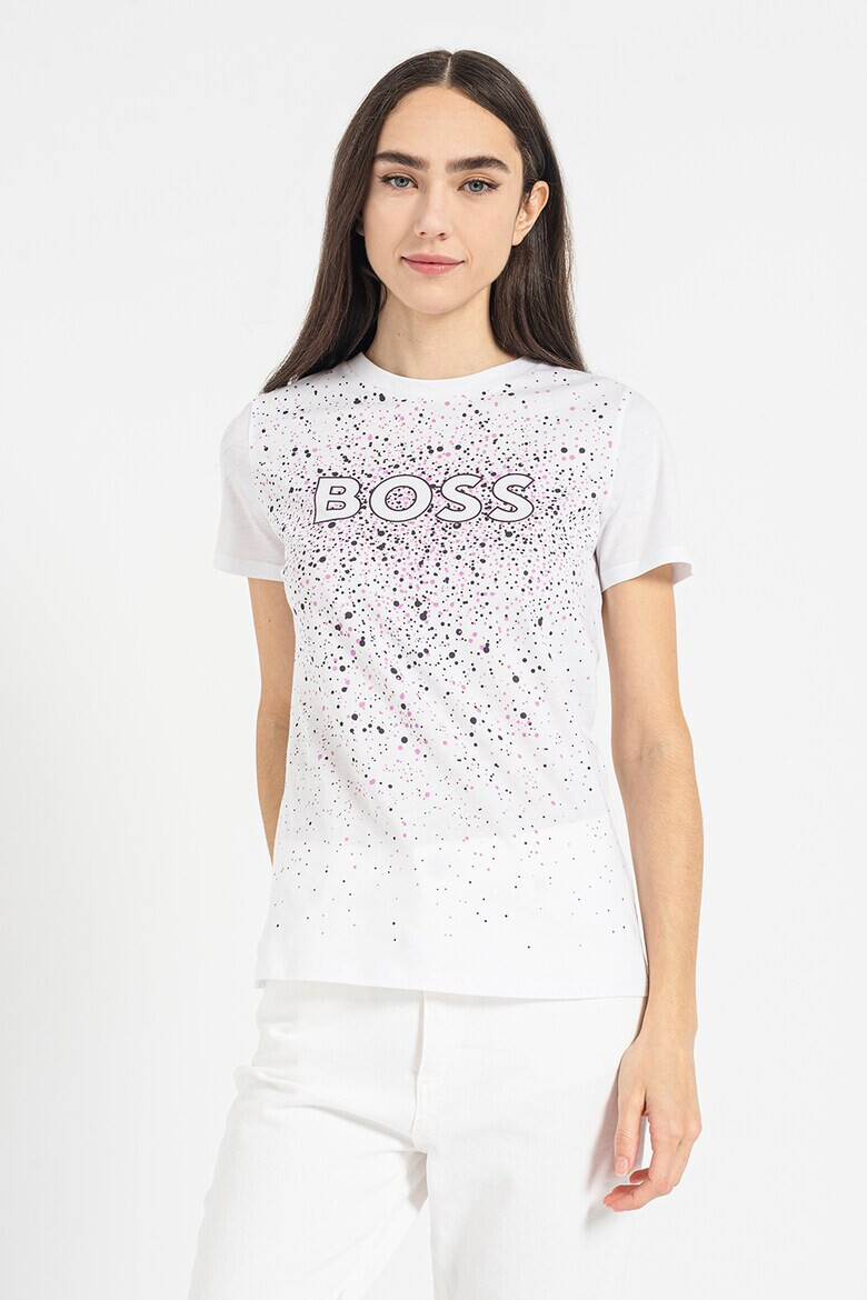 BOSS Тениска Elogo с лого - Pepit.bg
