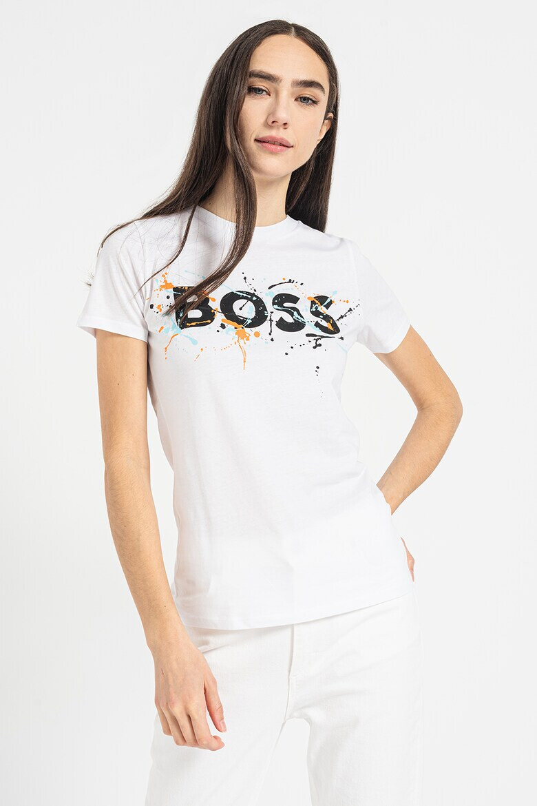 BOSS Тениска Elogo с лого - Pepit.bg
