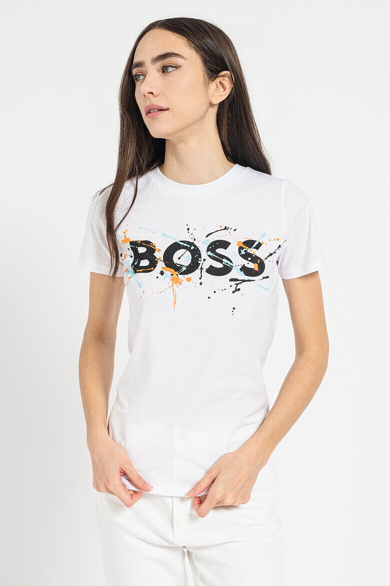 BOSS Тениска Elogo с лого - Pepit.bg