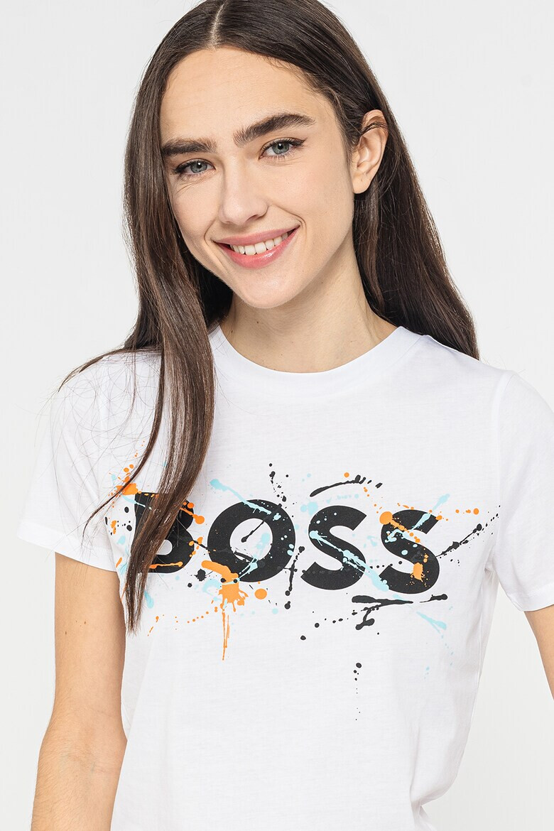 BOSS Тениска Elogo с лого - Pepit.bg