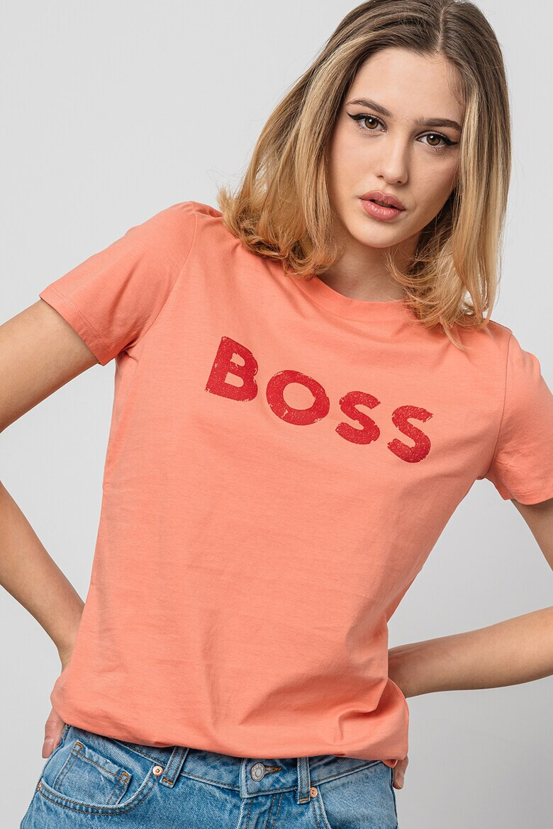 BOSS Тениска Elogo с лого - Pepit.bg