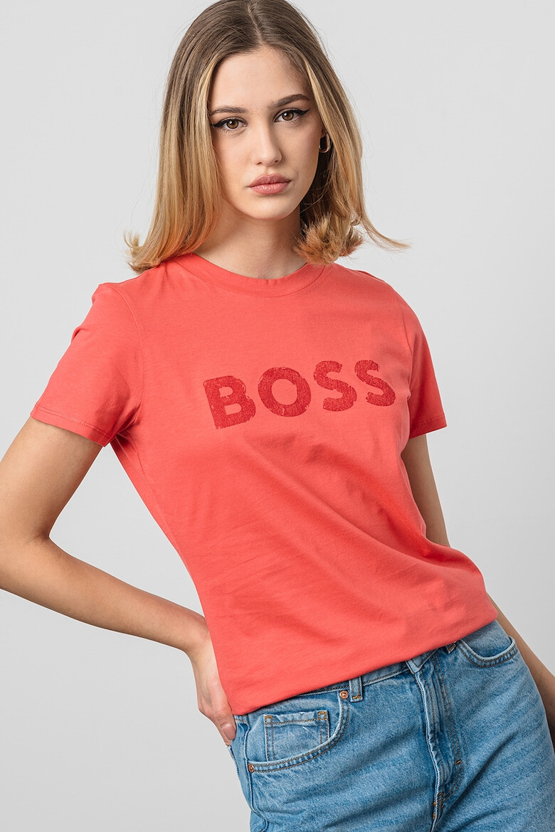 BOSS Тениска Elogo с лого - Pepit.bg