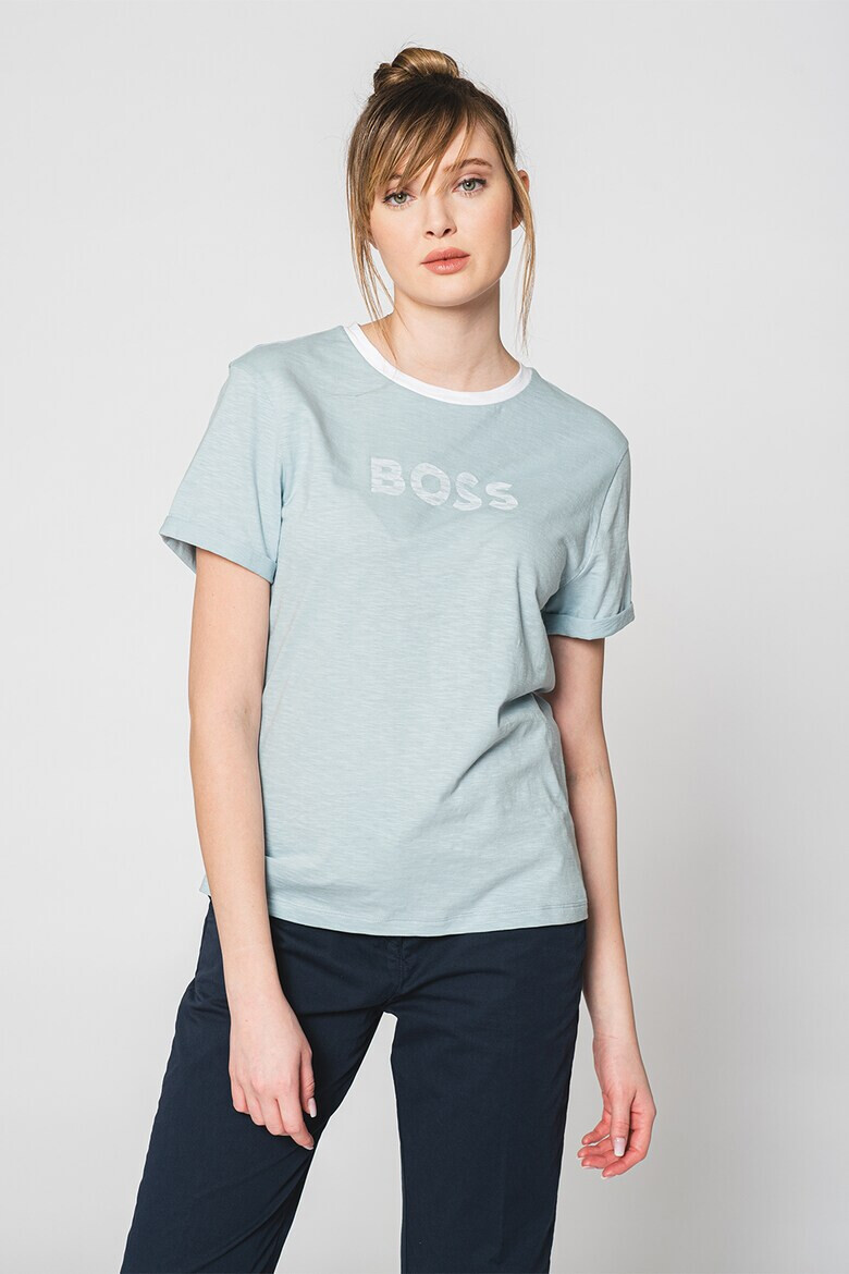 BOSS Тениска Emoi с лого - Pepit.bg