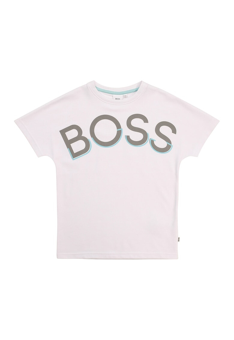 BOSS Тениска от жарсе с лого - Pepit.bg