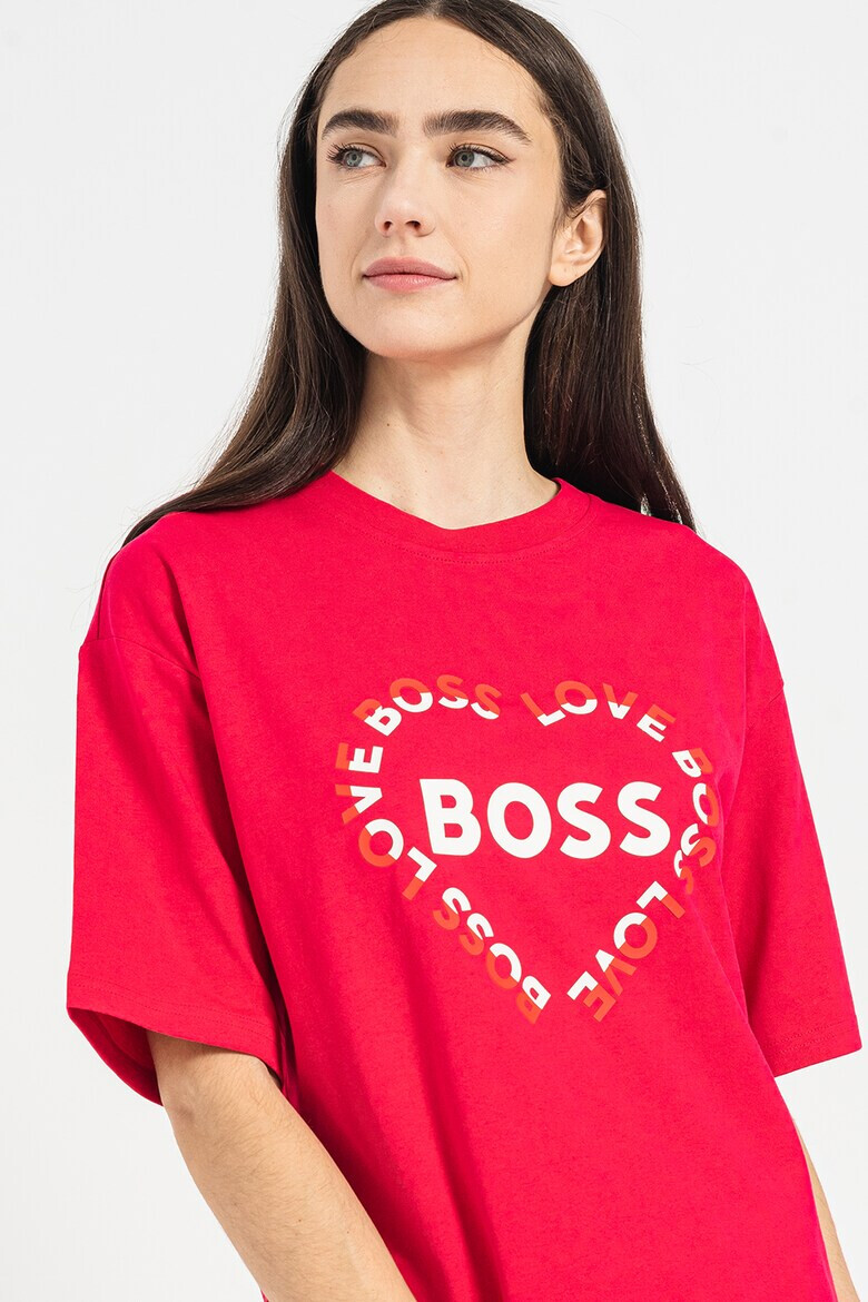 BOSS Тениска с лого Ebase - Pepit.bg