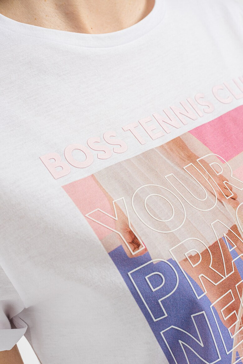 BOSS Тениска с щампа Esummer - Pepit.bg