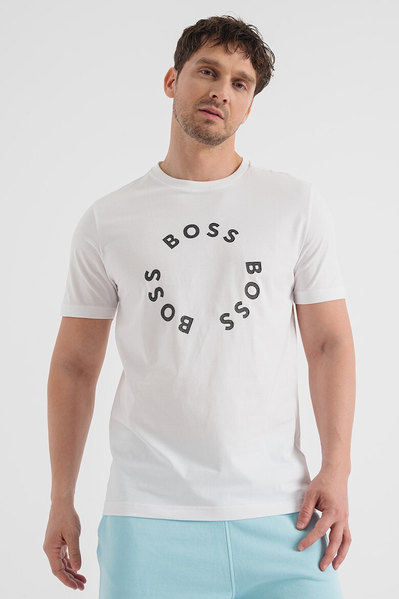 BOSS Тениска Tee4 с лого - Pepit.bg