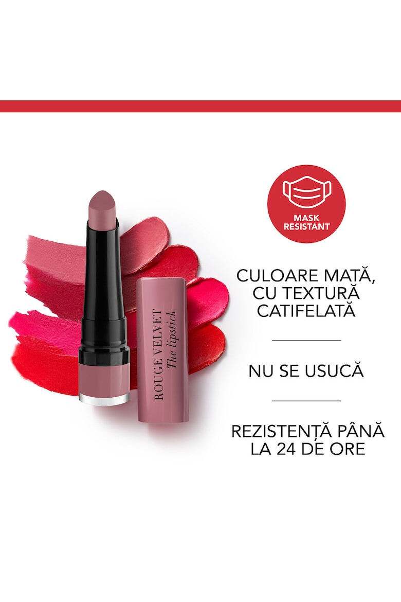 Bourjois Червило Rouge Velvet The Lipstick - Pepit.bg