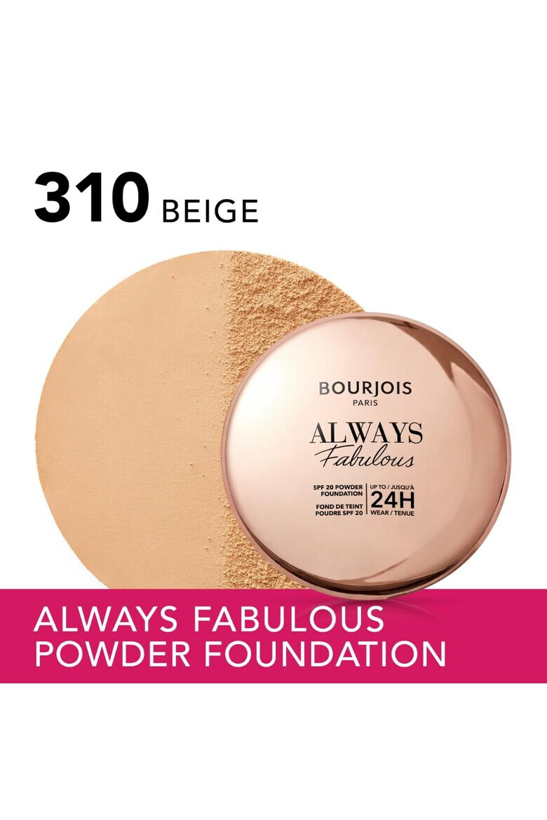 Bourjois Фон дьо тен compact Always Fabulous - 7 гр - Pepit.bg