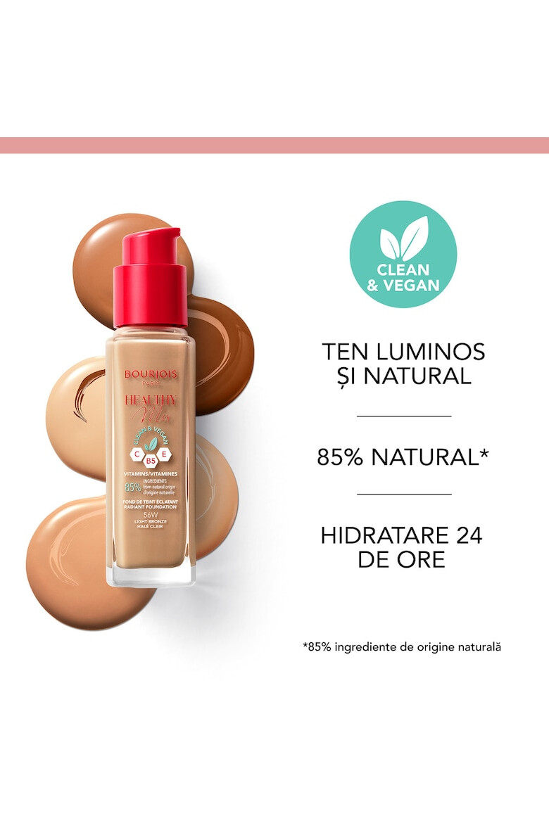 Bourjois Фон дьо тен Healthy Mix 30 мл - Pepit.bg