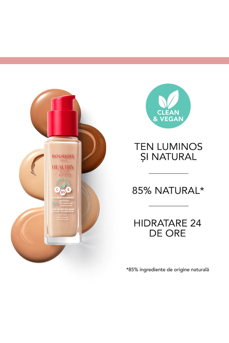 Bourjois Фон дьо тен Healthy Mix 30 мл - Pepit.bg