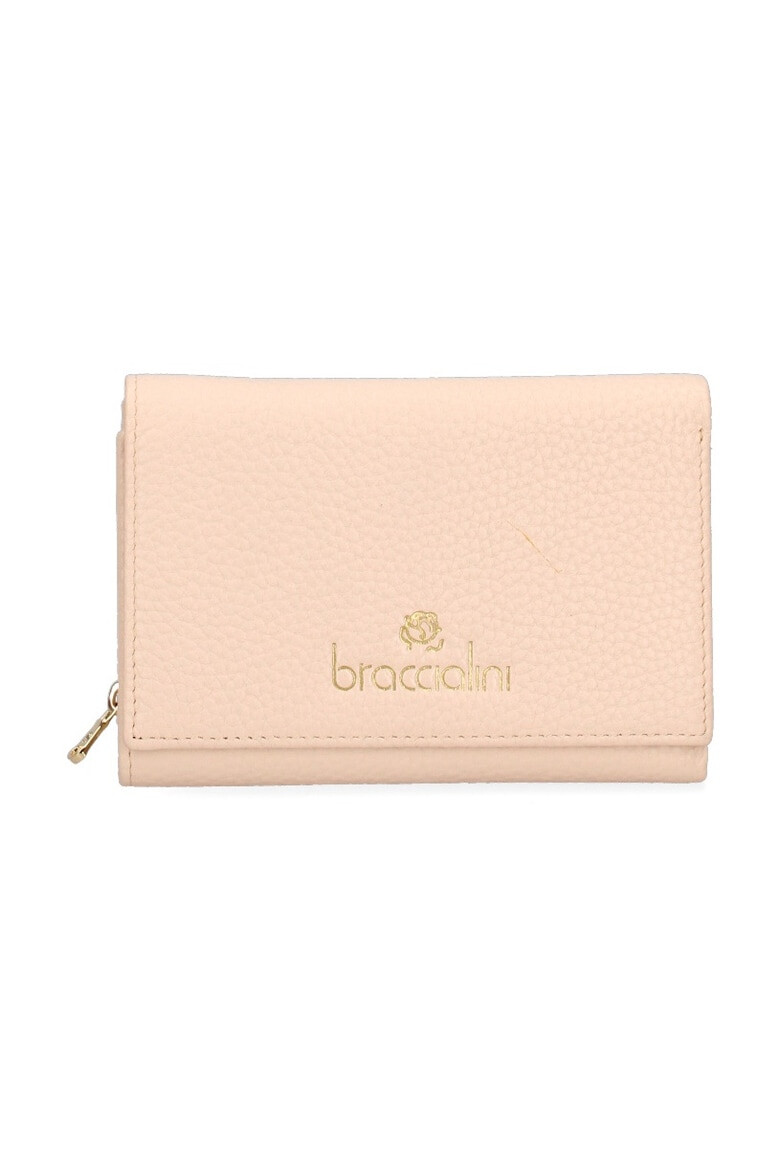 BRACCIALINI Кожено портмоне 209887 - Бежов - Pepit.bg