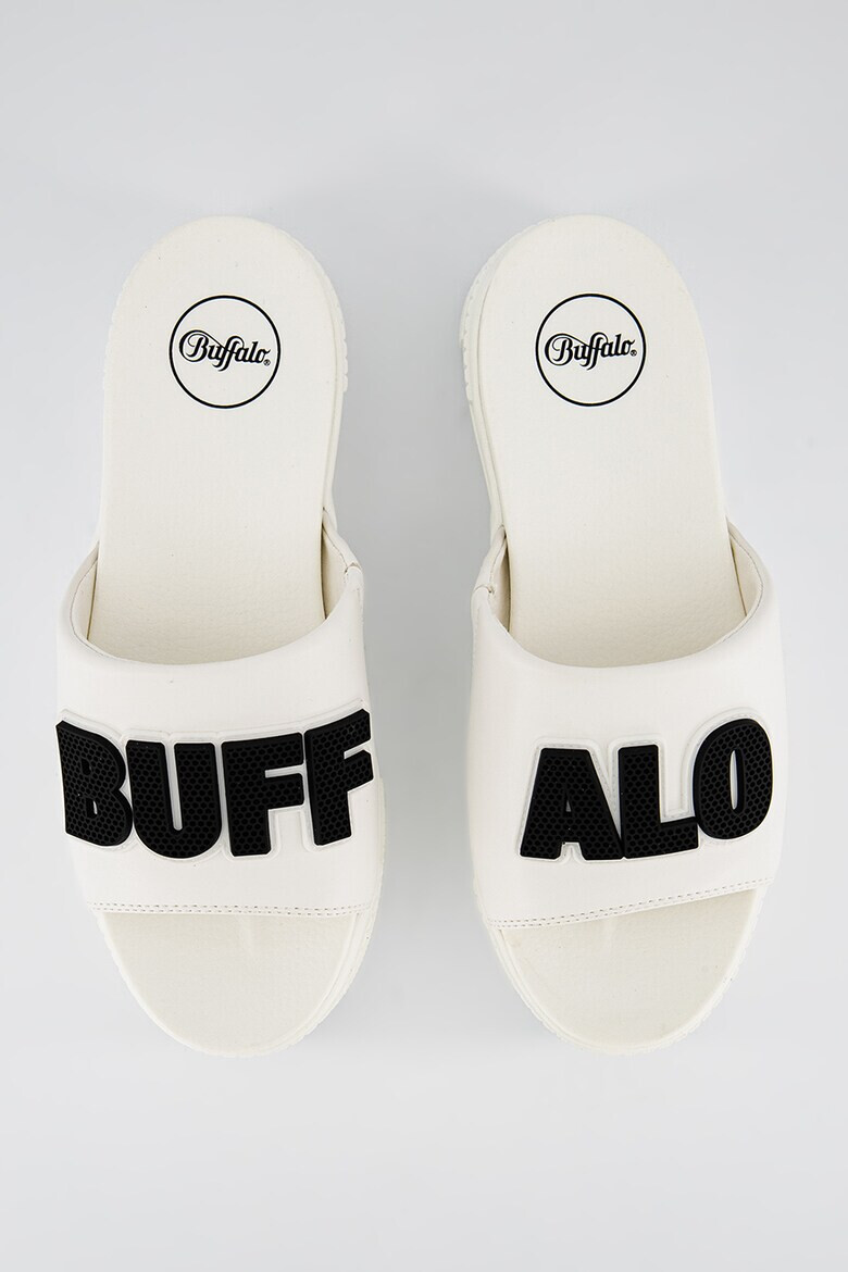 Buffalo Чехли на равна платформа с лого - Pepit.bg