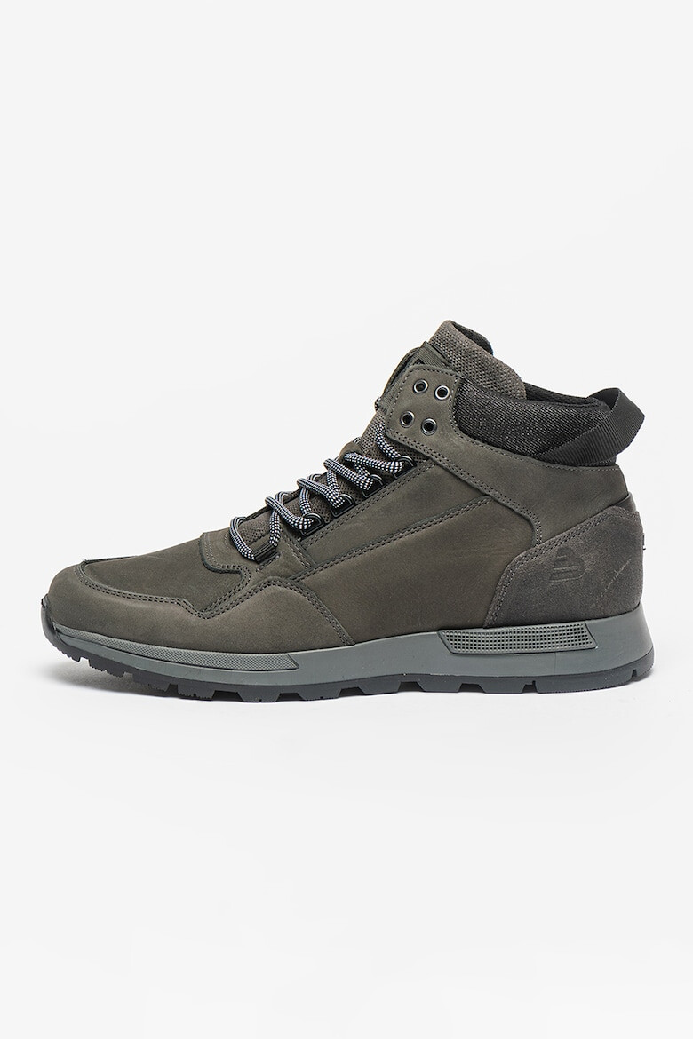 Bullboxer Боти от набук с лого - Pepit.bg