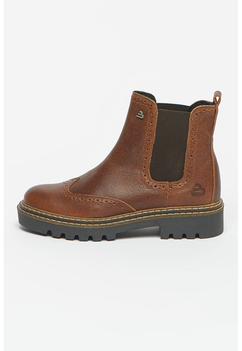 Bullboxer Кожени боти Brogue тип Chelsea - Pepit.bg