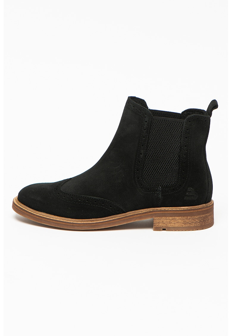Bullboxer Велурени боти Brogue Chelsea - Pepit.bg
