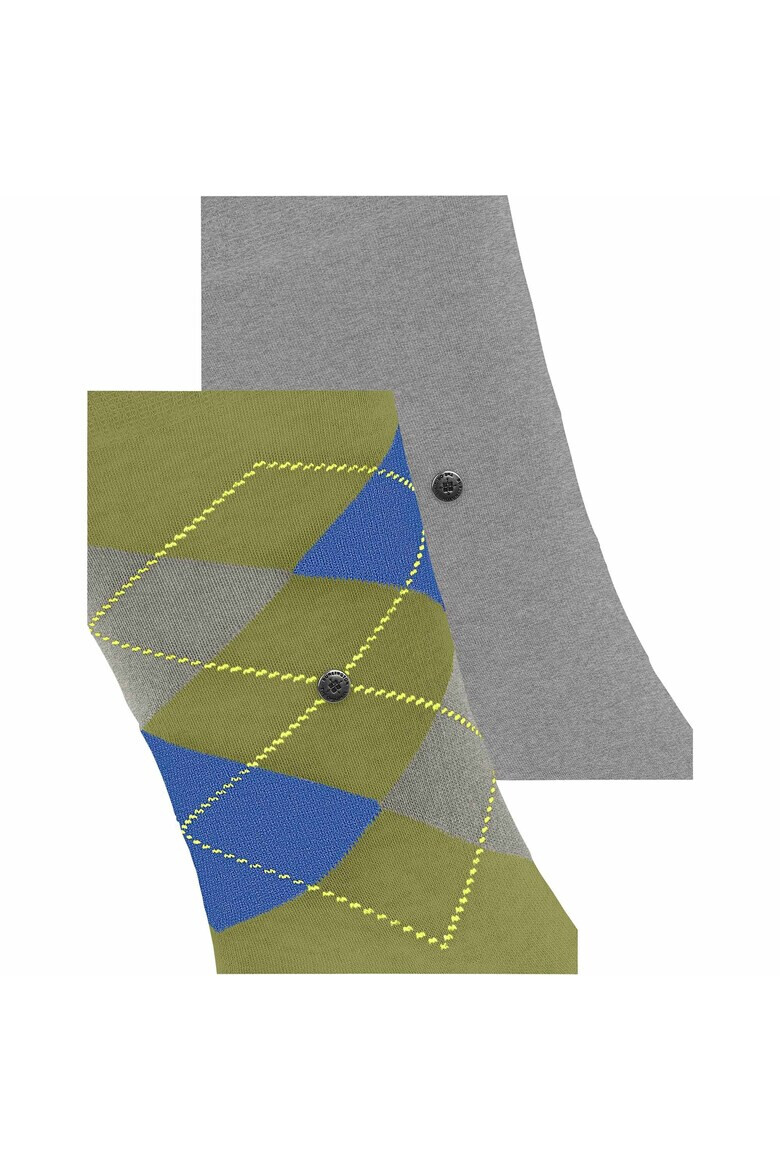 Burlington Дълги чорапи с памук - 2 чифта - Pepit.bg