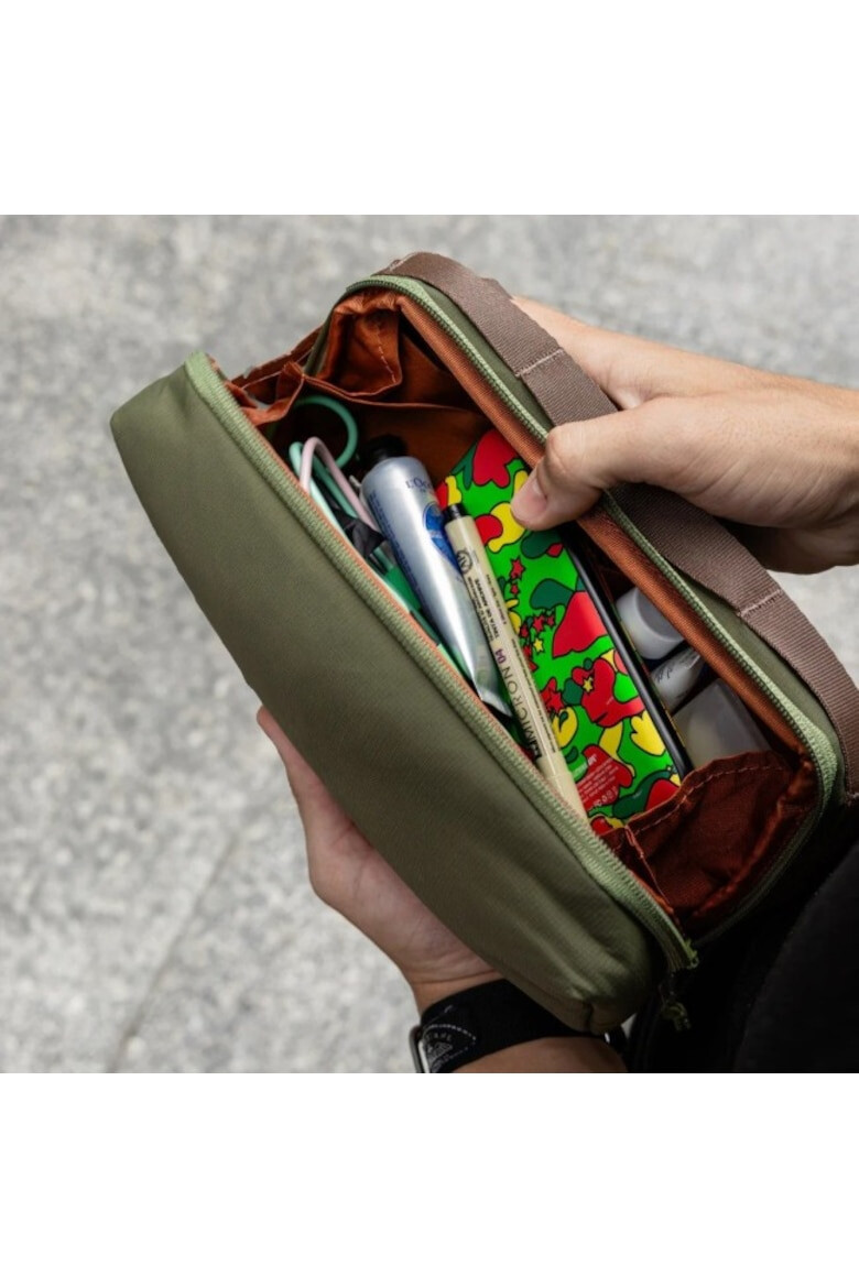 CABINZERO CABIN ZERO Tech Pouch Bag - Тъмнозелен - Pepit.bg