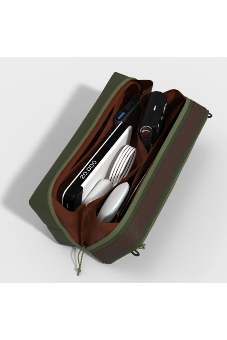 CABINZERO CABIN ZERO Tech Pouch Bag - Тъмнозелен - Pepit.bg