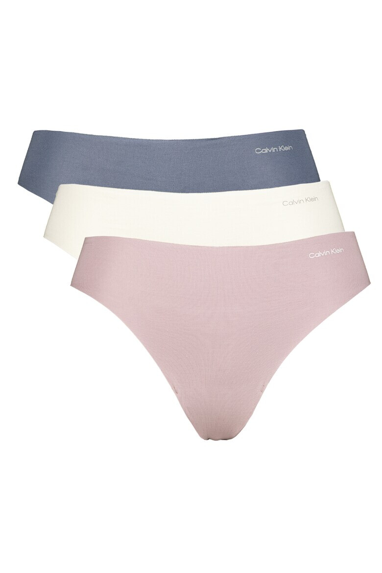 CALVIN KLEIN Безшевна танга - 3 чифта - Pepit.bg