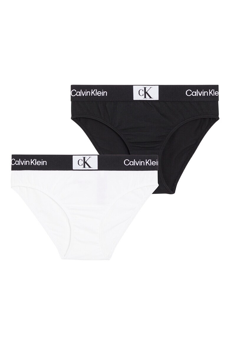 CALVIN KLEIN Бикини с лого - 2 чифта - Pepit.bg
