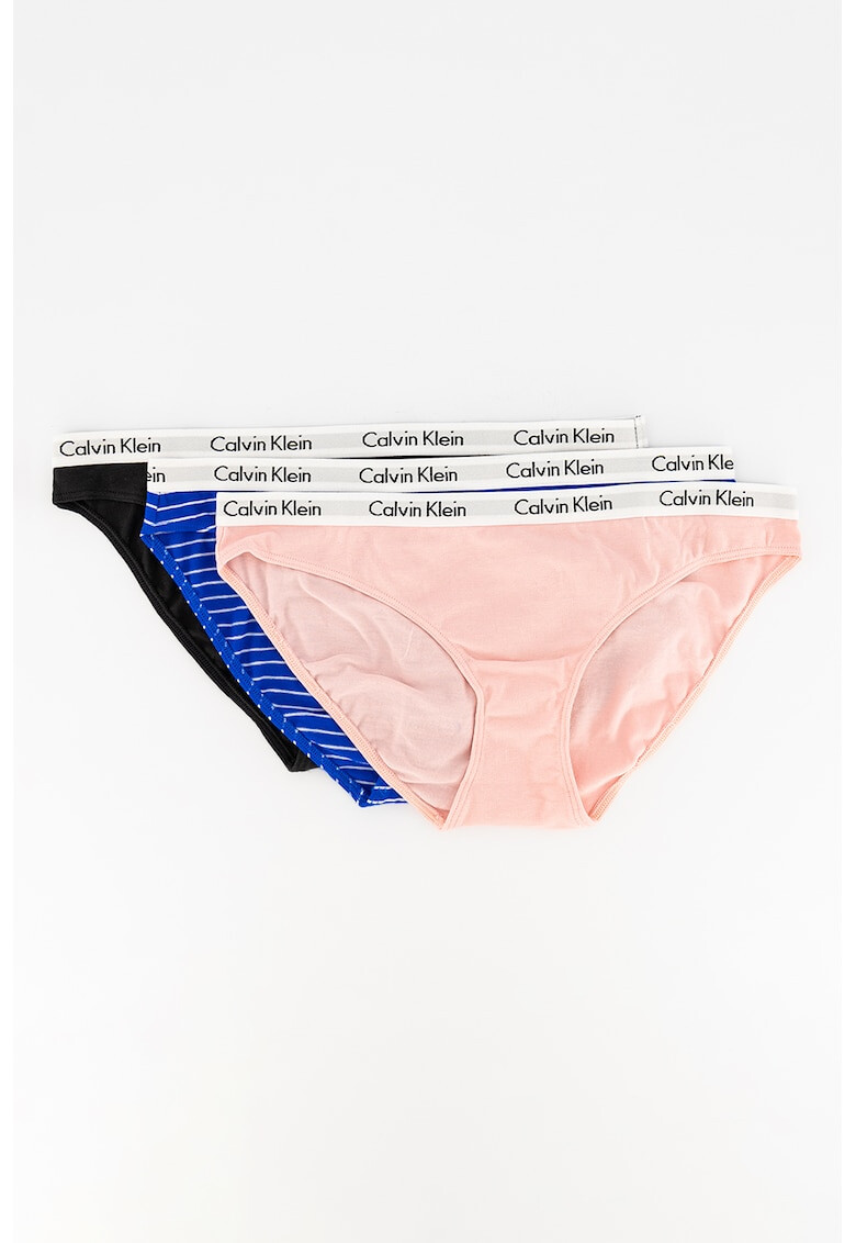 CALVIN KLEIN Бикини с лого - 3 чифта - Pepit.bg