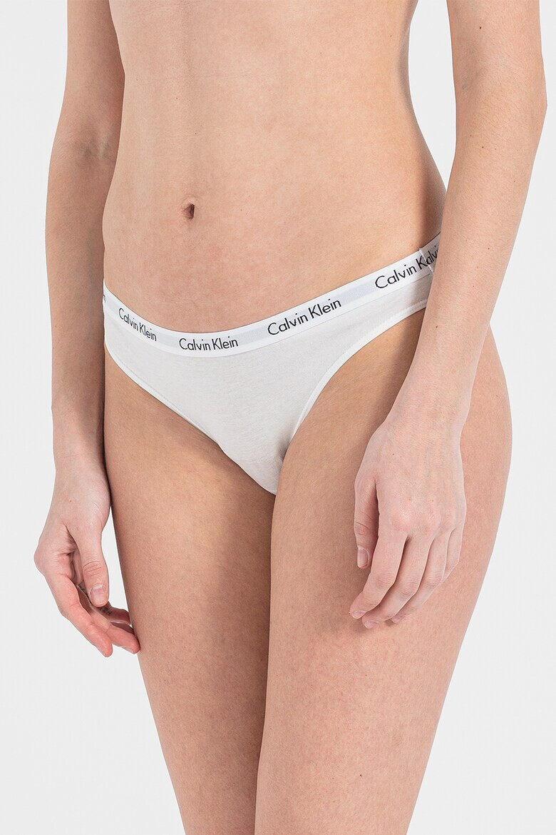 CALVIN KLEIN Бикини с лого - 5 чифта - Pepit.bg